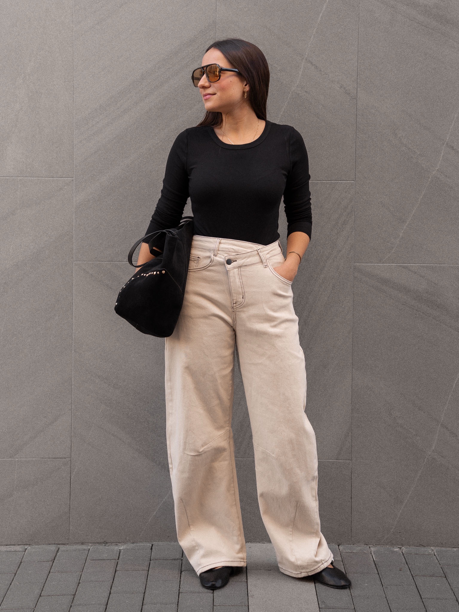 JEANS BALLOON CINTURA CRUZADA