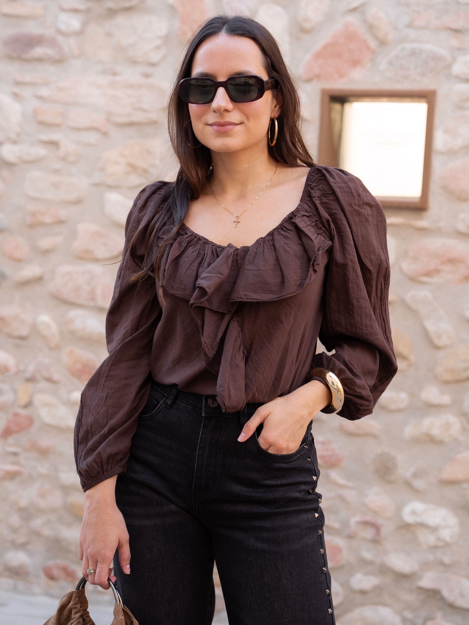 BLUSA VOLANTES