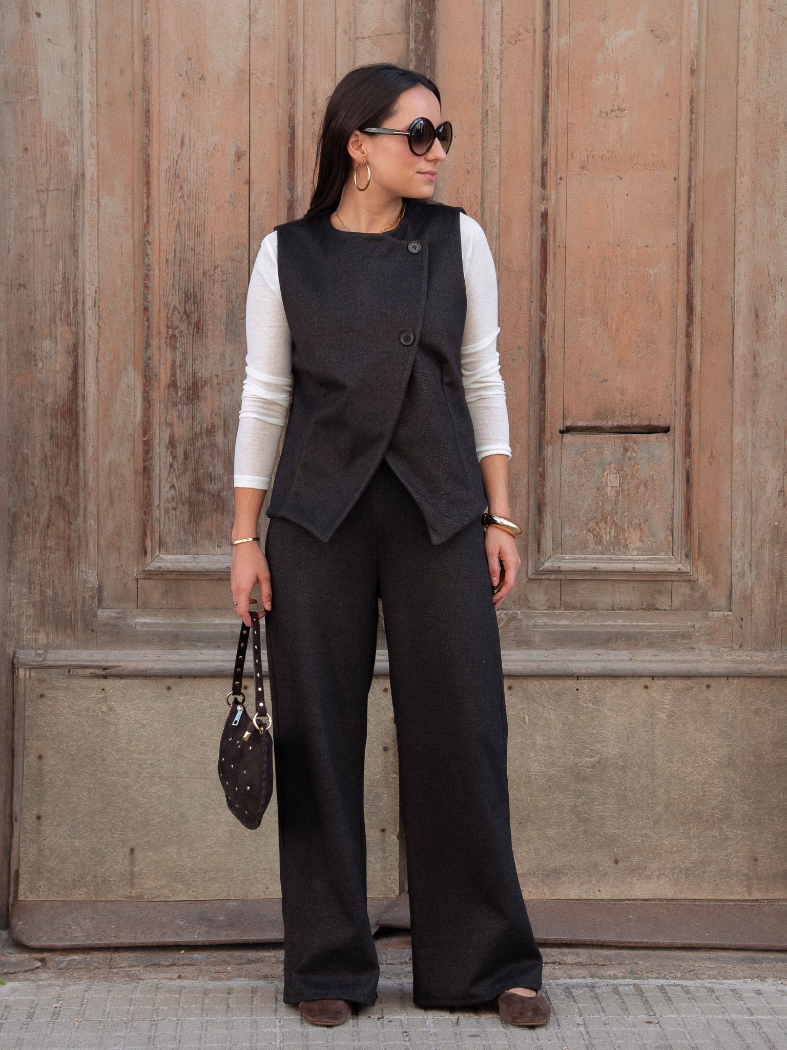 TRAJE CHALECO Y PANTALÓN