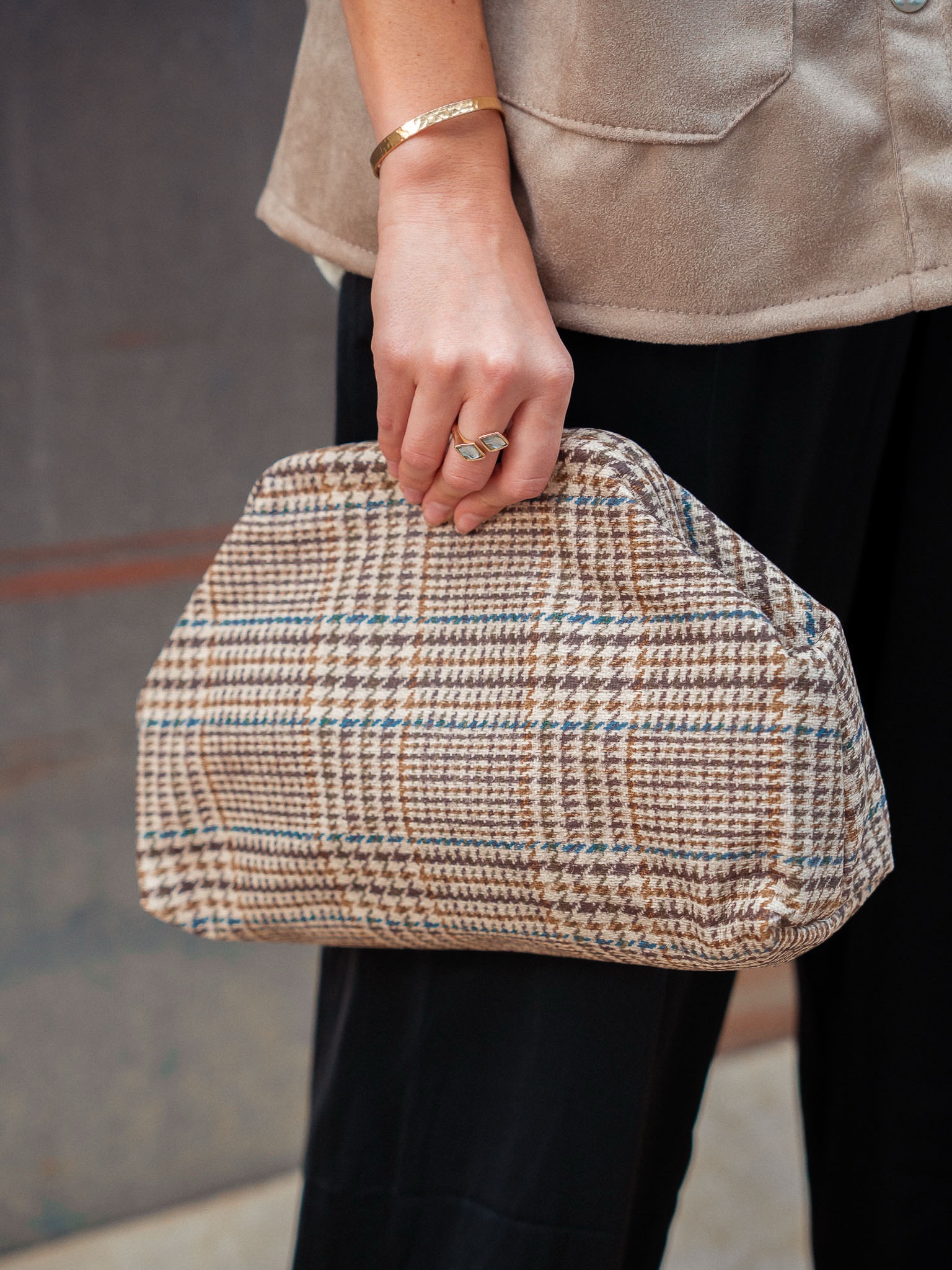 CLUTCH CUADROS
