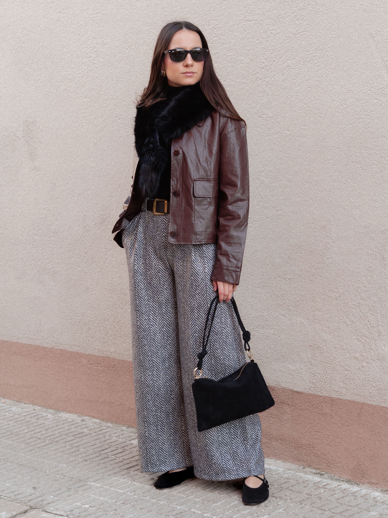 PANTALÓN PALAZZO ESPIGA