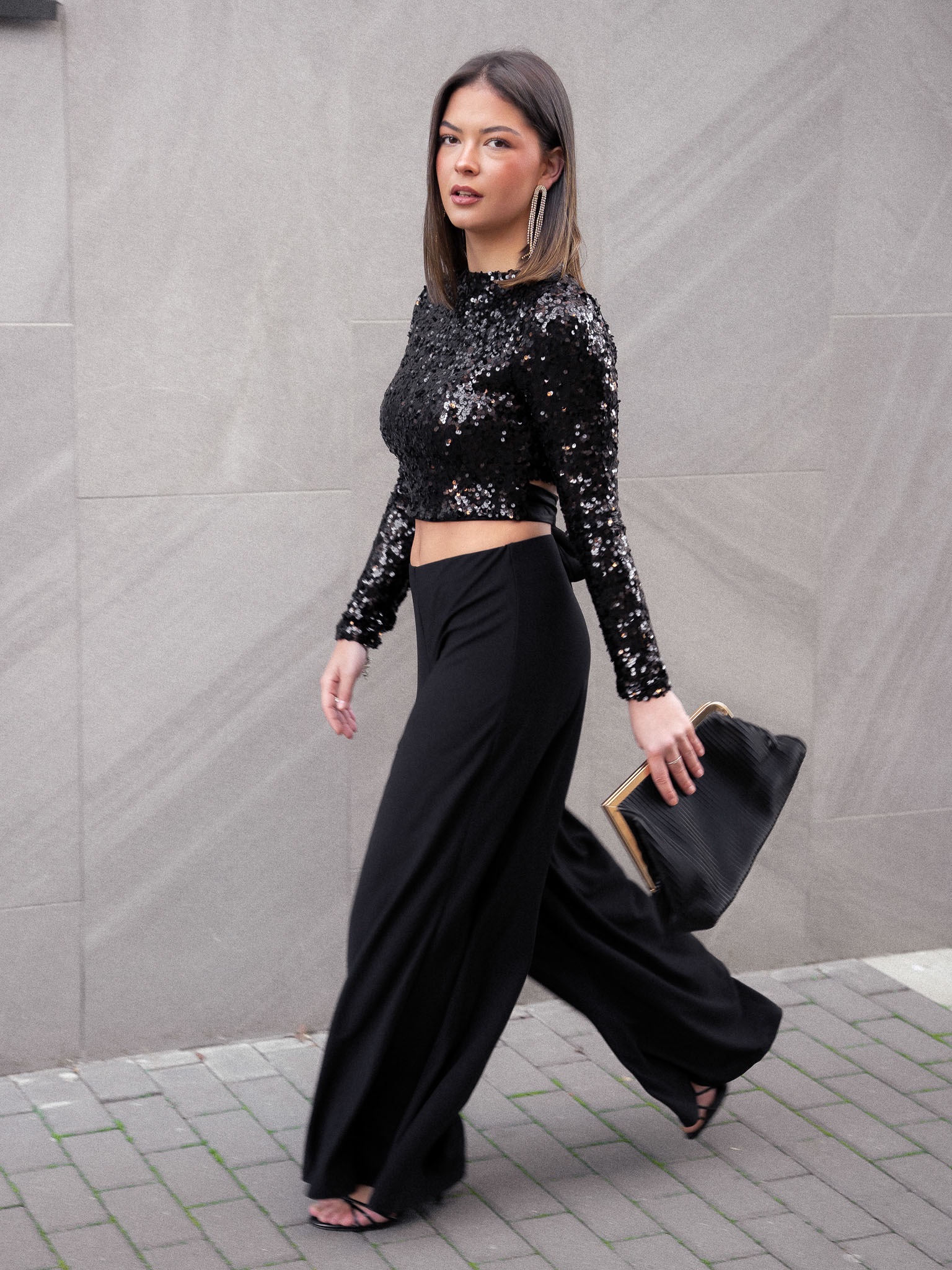 TOP PAILLETTES LAZADA