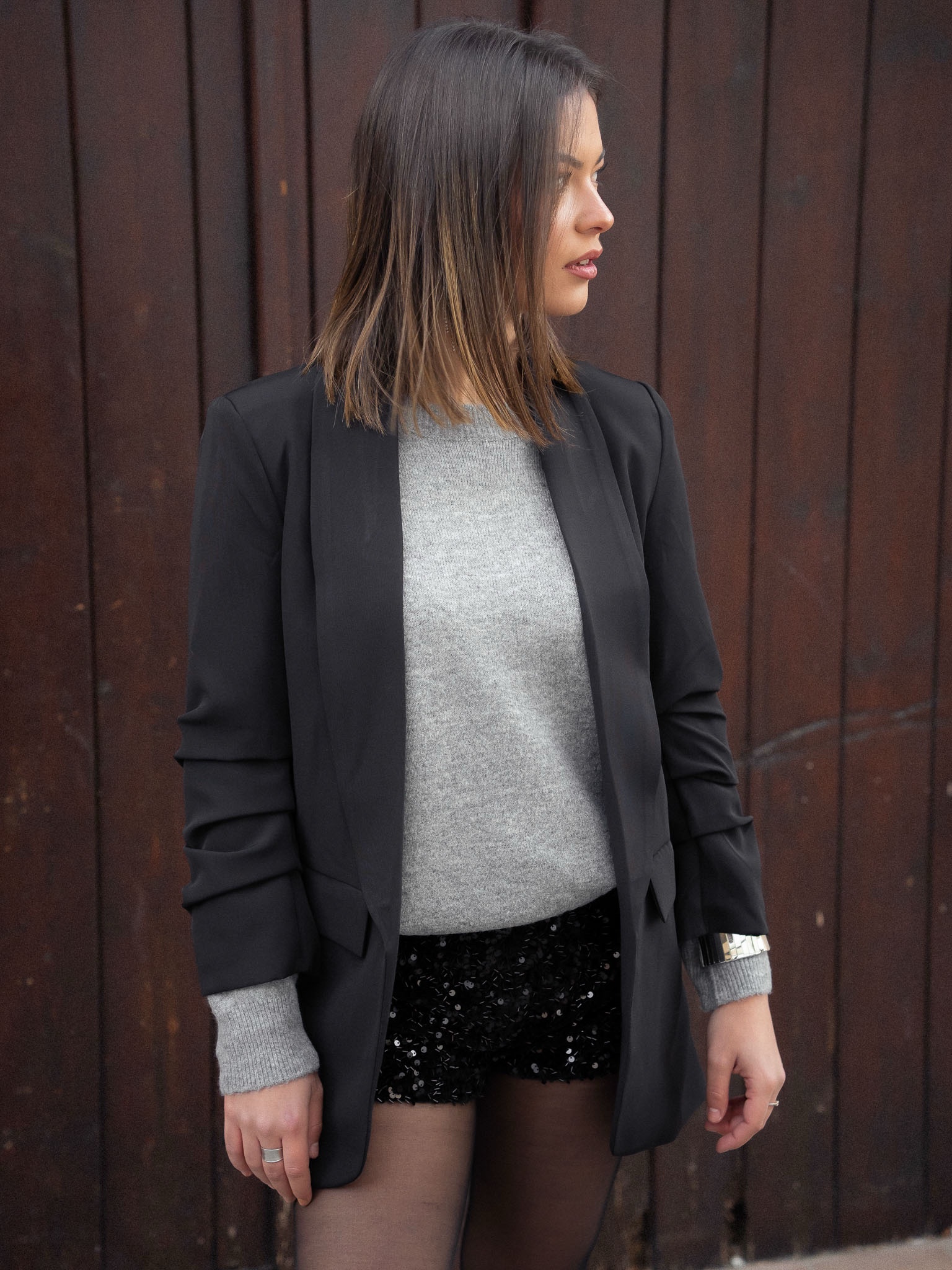 BLAZER MANGA FRUNCIDA