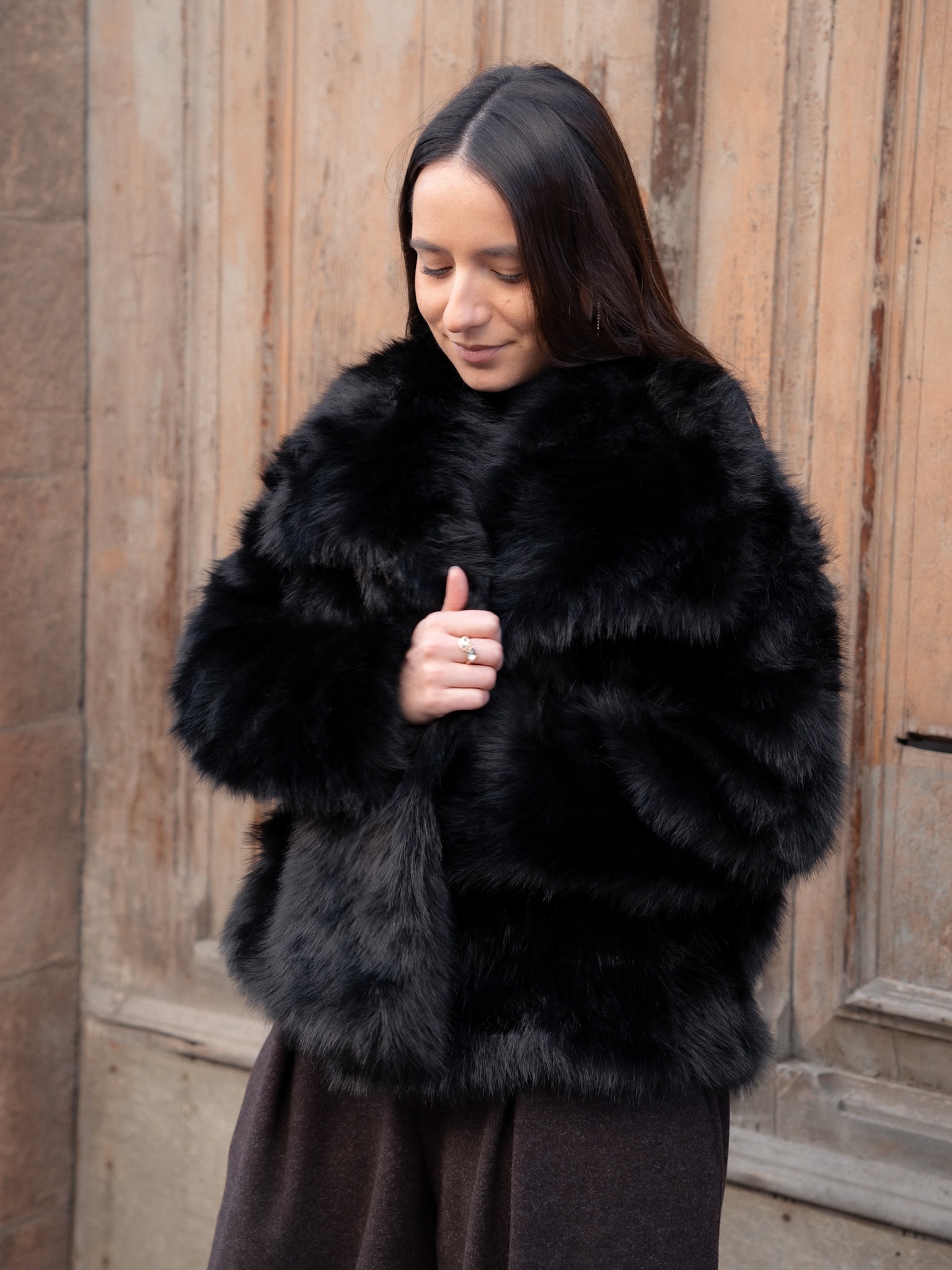 CHAQUETA BIMBA NEGRO