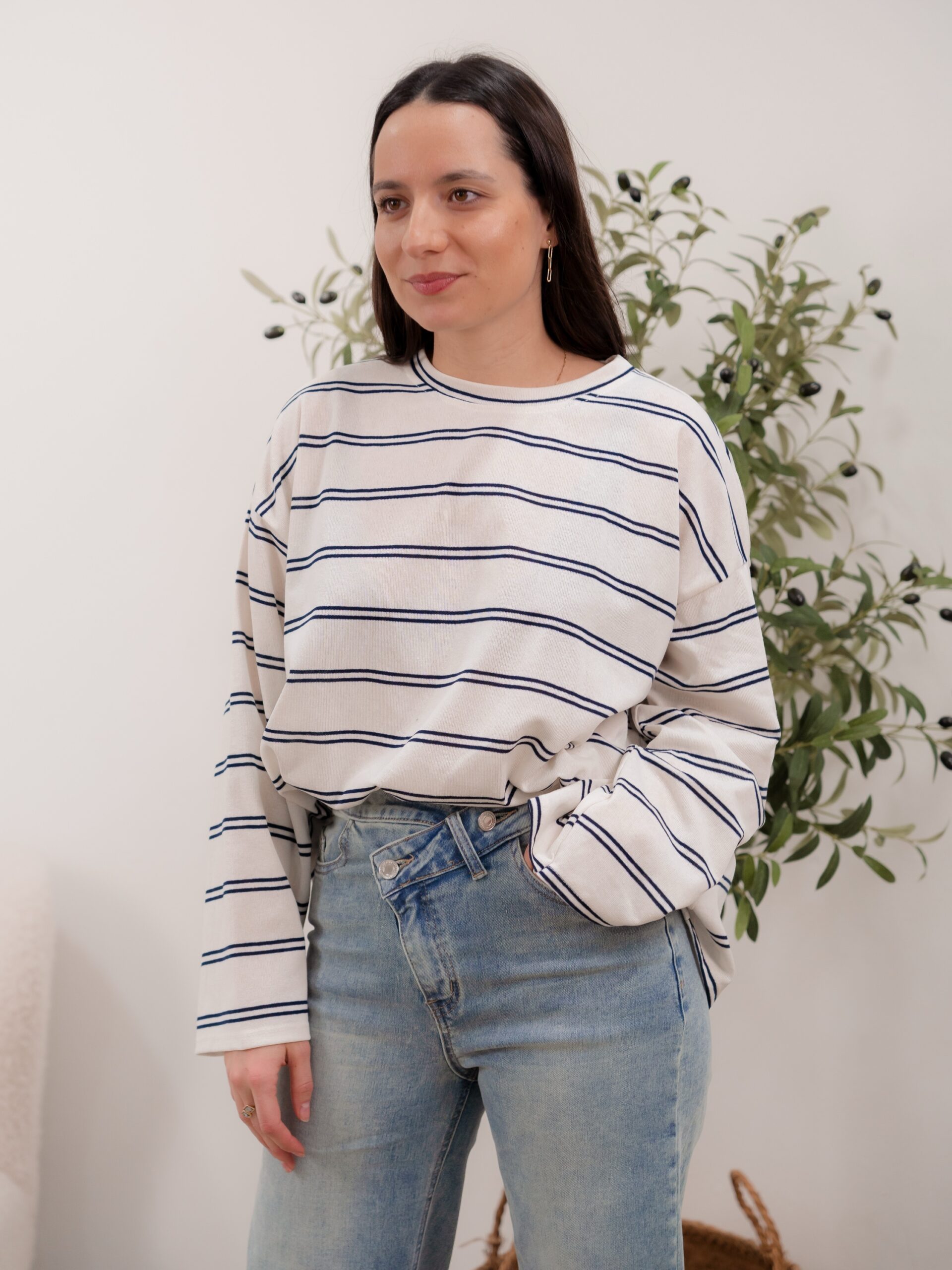 JERSEY PUNTO FINO NAVY AZUL