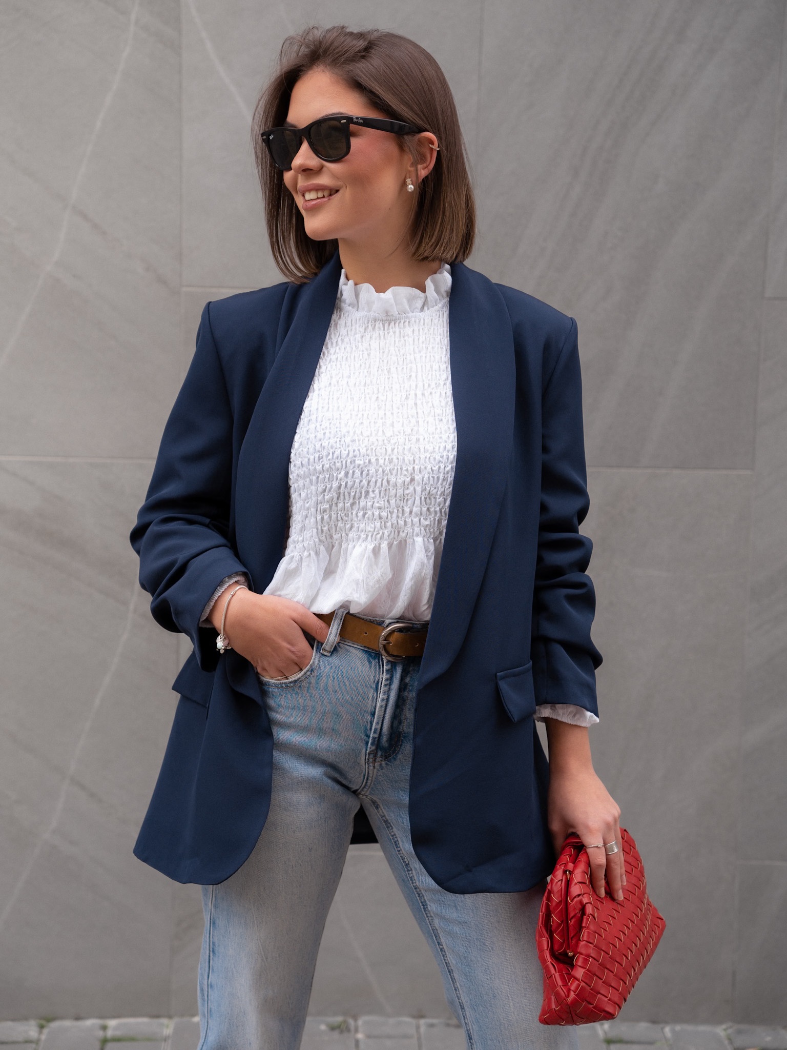 BLAZER MANGA FRUNCIDA