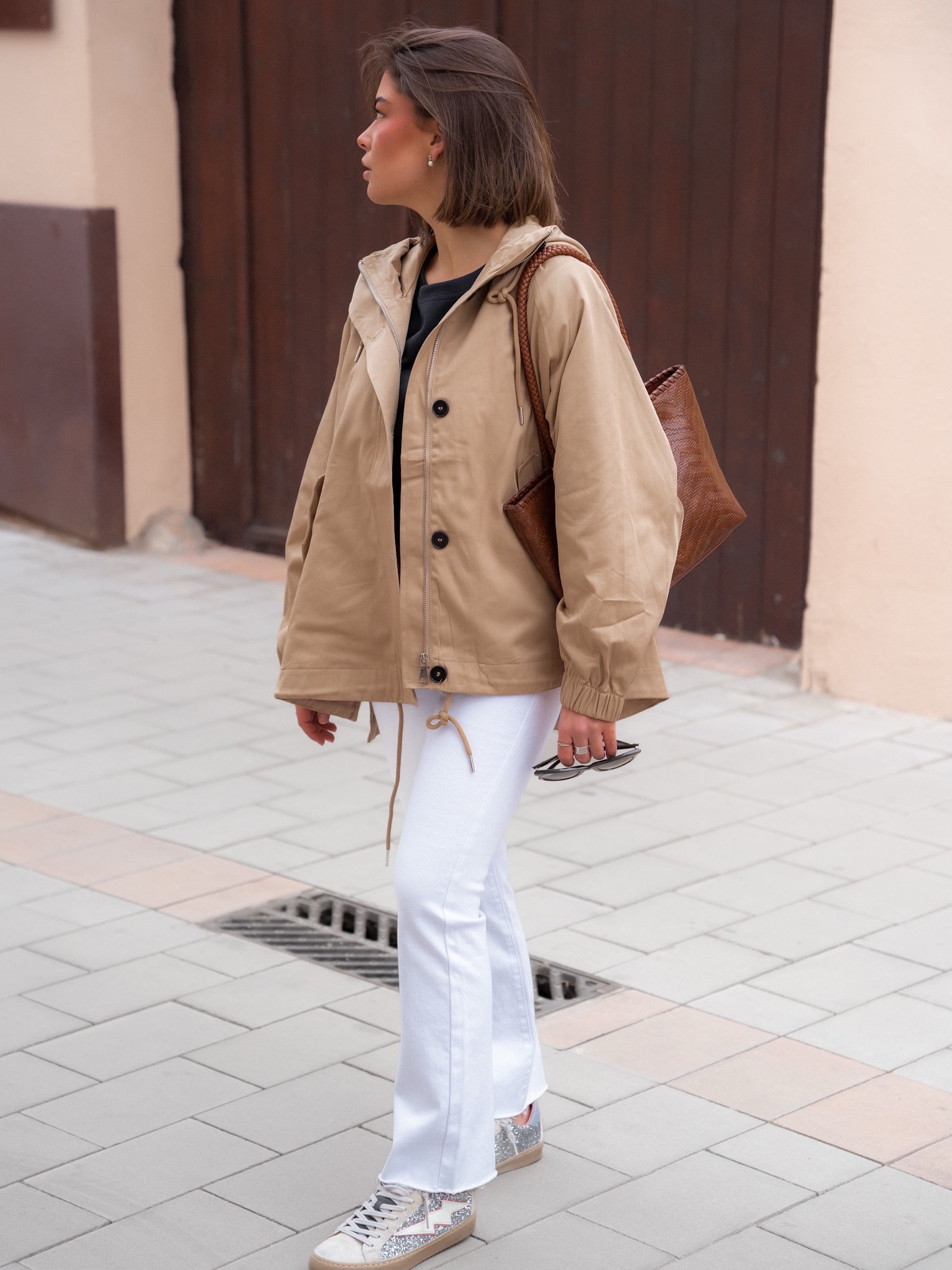 CHAQUETA OVERSIZE CAPUCHA