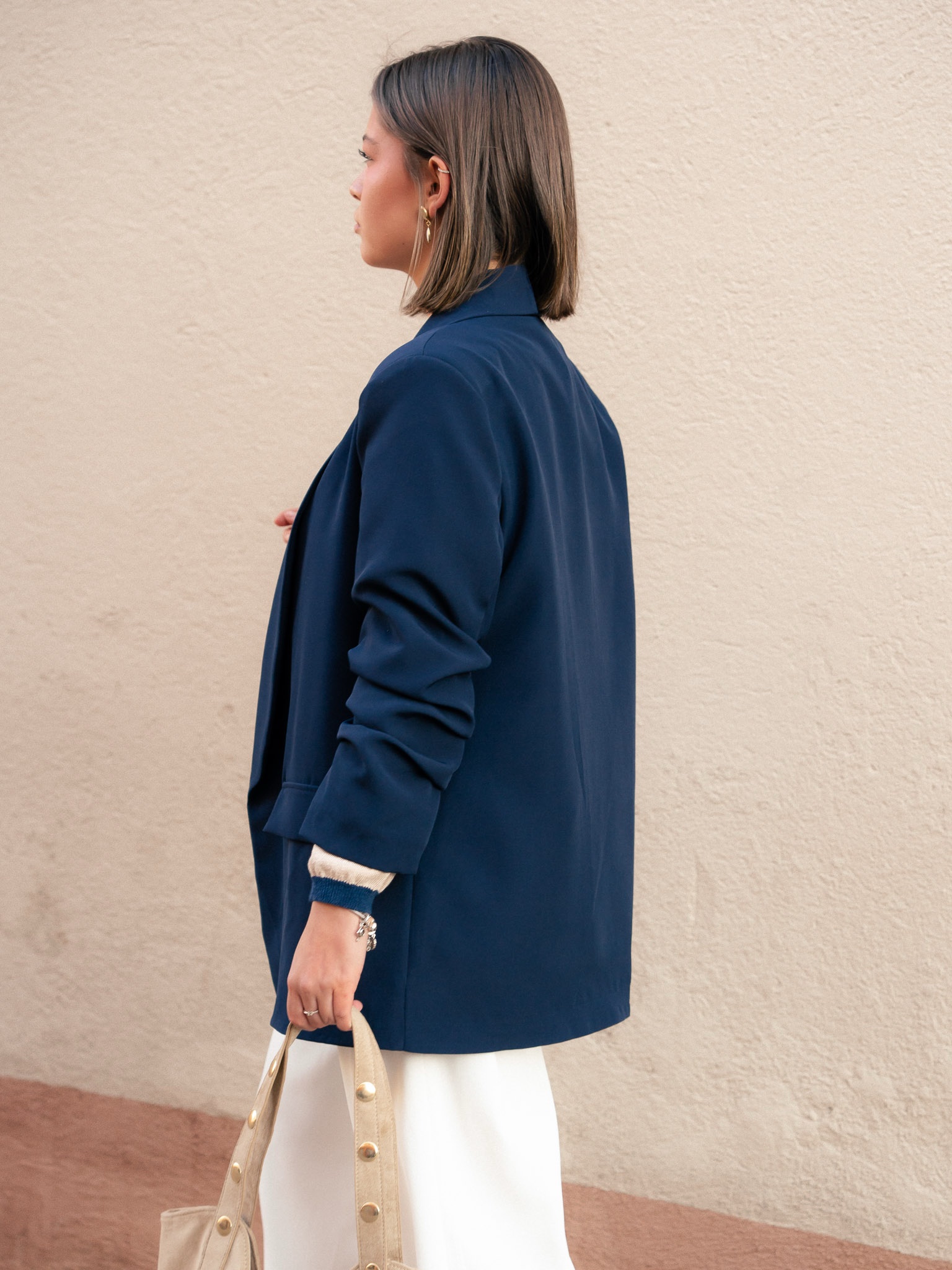 BLAZER MANGA FRUNCIDA