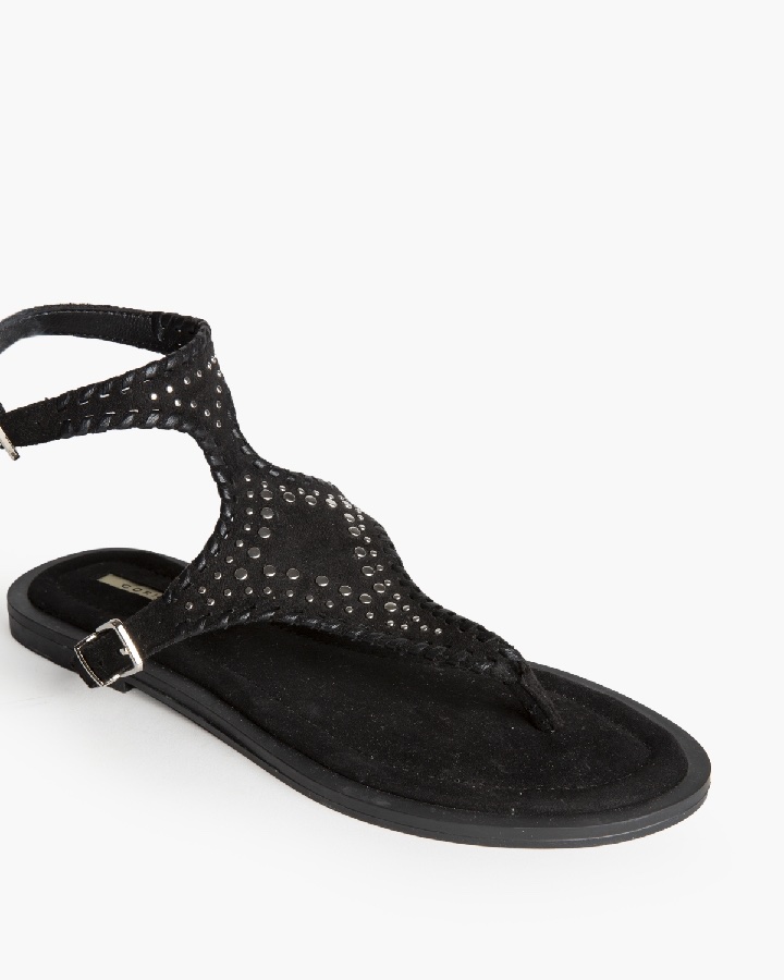 SANDALIA NEGRA TACHUELAS - Imagen 5