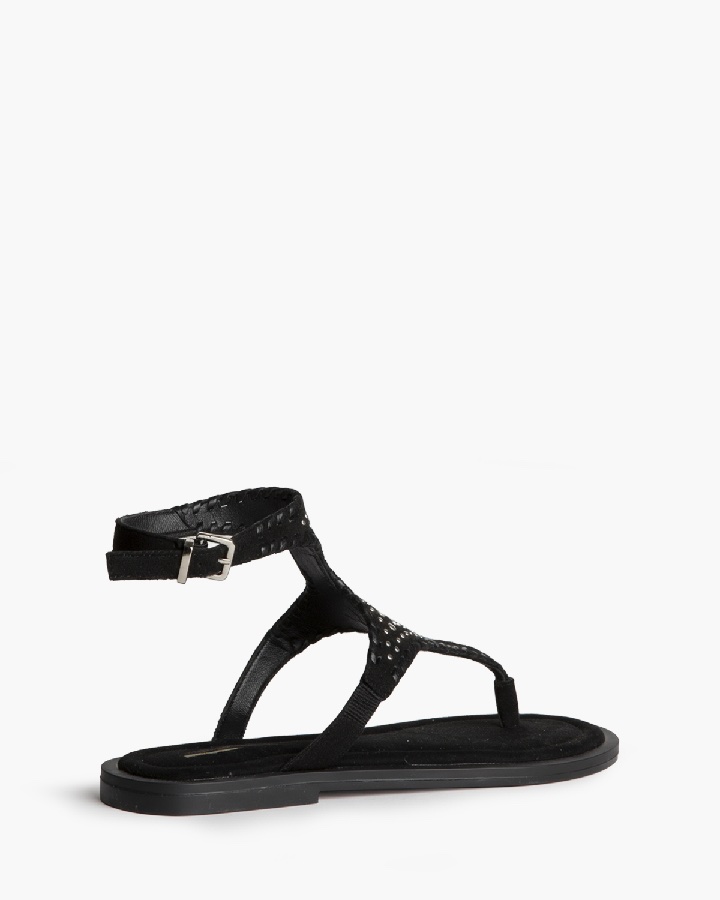 SANDALIA NEGRA TACHUELAS - Imagen 3