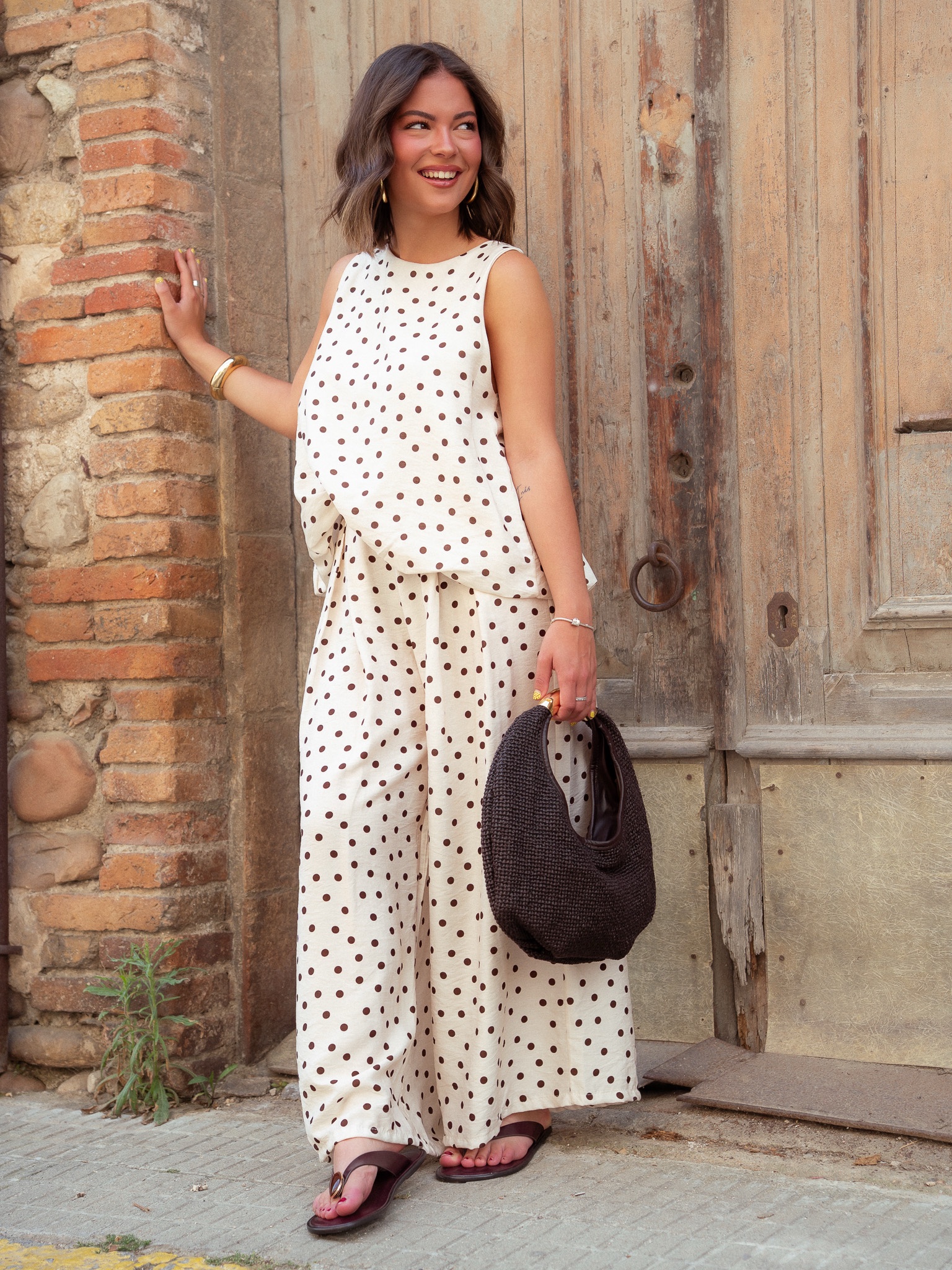 PANTALÓN FLUIDO LUNARES