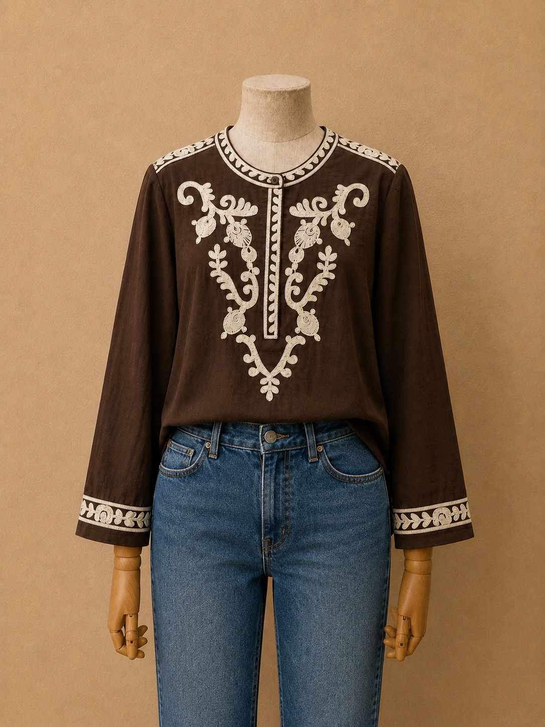Blusa bordados ARYA