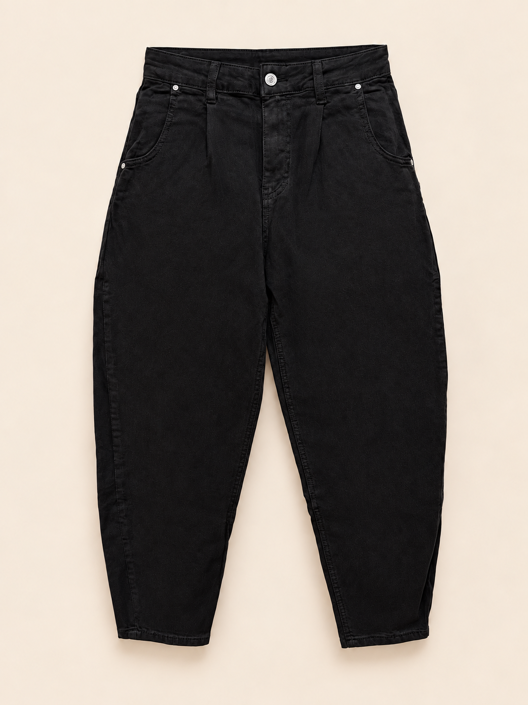 Pantalón BARREL negro